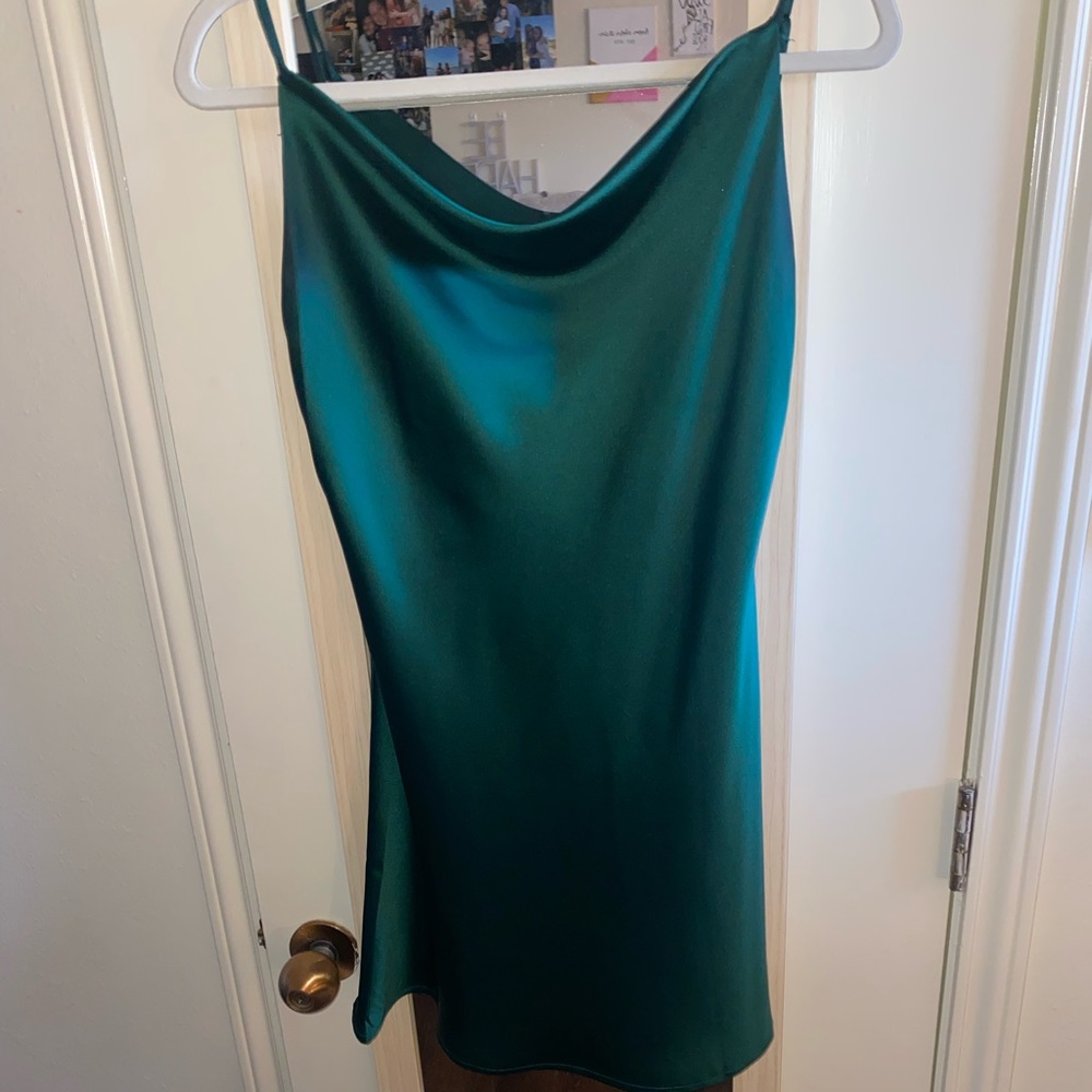 Princess Polly mini dress satin, size small or 2